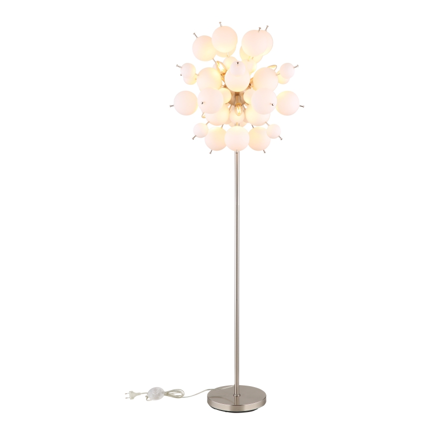 Globo - Staande lamp 6xE14/25W/230V wit