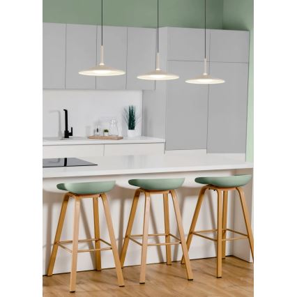 Globo - LED-kroonluchter aan kabel LED/24W/230V 4000K beige