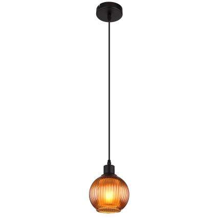 Globo - Suspension filaire 1xE27/25W/230V d. 15 cm cuivre