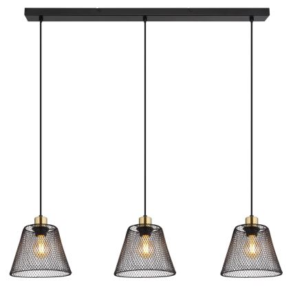 Globo - Hanglamp aan een koord 3xE27/40W/230V