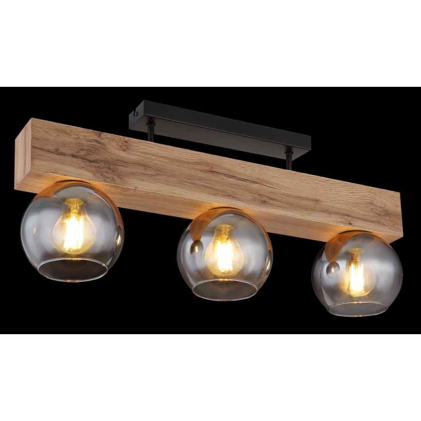 Globo - Bevestigde hanglamp 3xE27/40W/230V