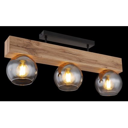 Globo - Plafondlamp 3xE27/40W/230V