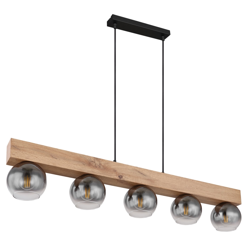 Globo - Hanglamp aan een koord 5xE27/40W/230V