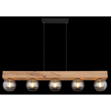 Globo - Hanglamp aan kabel 5xE27/40W/230V