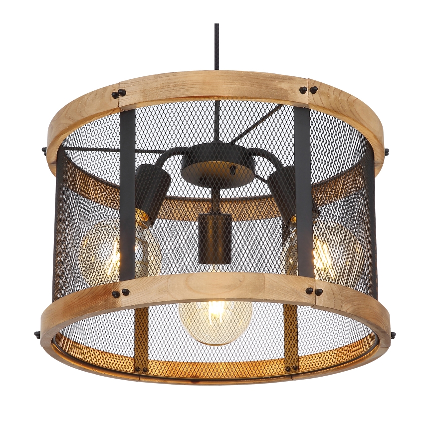 Globo - Hanglamp aan een koord 3xE27/40W/230V diameter 40 cm