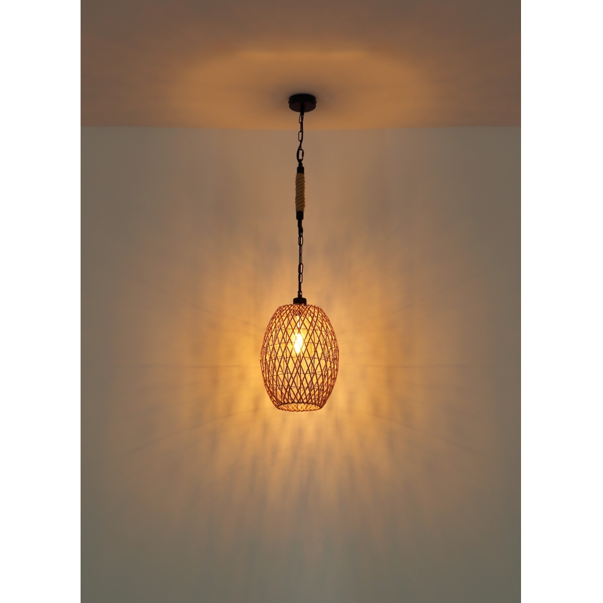 Globo - Kroonluchter aan ketting 1x E27 / 60W / 230V