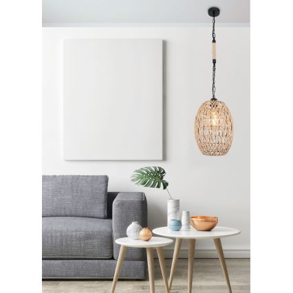 Globo - Kroonluchter aan ketting 1x E27 / 60W / 230V