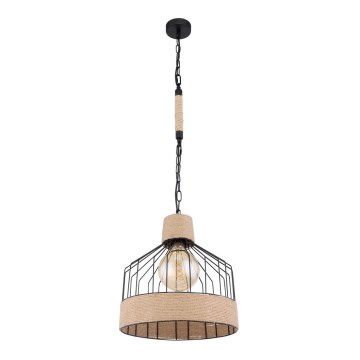 Globo 15674H1 - Hanglamp aan ketting HALIA 1xE27/60W/230V