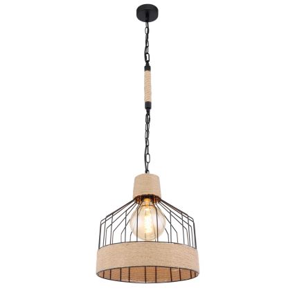 Globo 15674H1 - Hanglamp aan ketting HALIA 1xE27/60W/230V