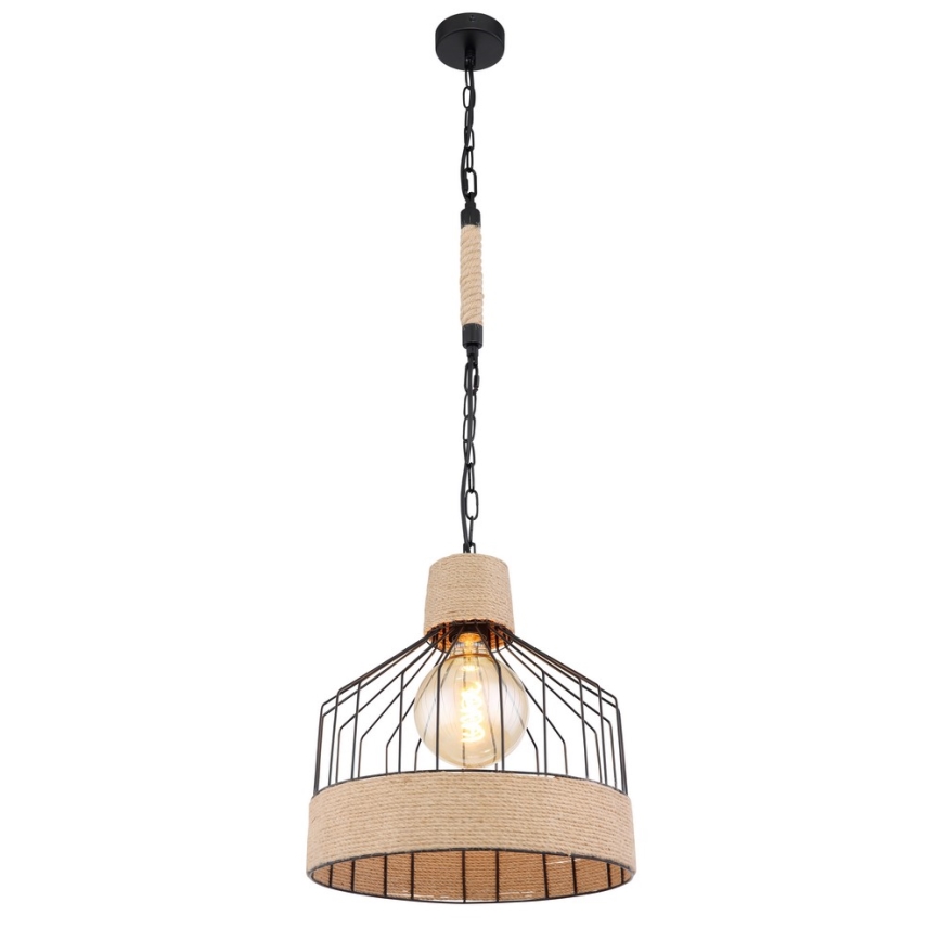 Globo 15674H1 - Hanglamp aan ketting HALIA 1xE27/60W/230V