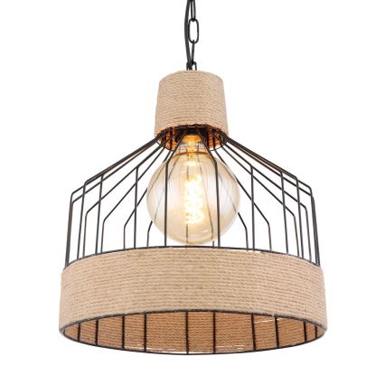 Globo 15674H1 - Hanglamp aan ketting HALIA 1xE27/60W/230V