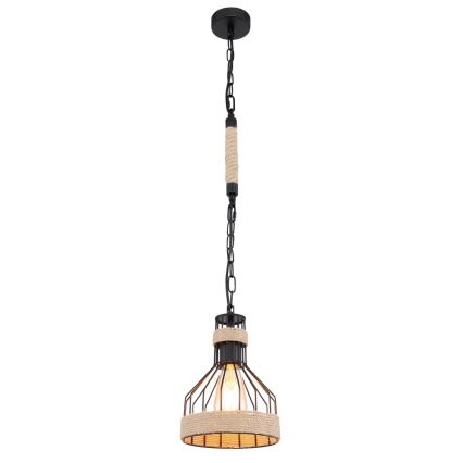 Globo 15675H - Hanglamp aan ketting HALIA 1xE27/60W/230V