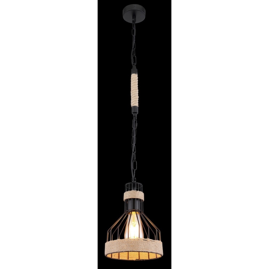 Globo 15675H - Hanglamp aan ketting HALIA 1xE27/60W/230V