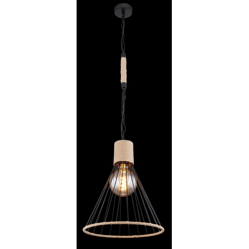 Globo 15676H1 - Hanglamp aan ketting HALIA 1xE27/60W/230V