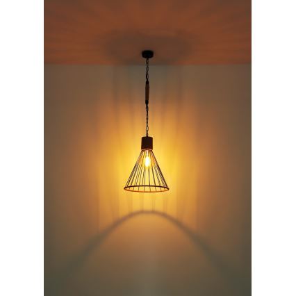 Globo 15676H1 - Hanglamp aan ketting HALIA 1xE27/60W/230V