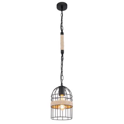 Globo 15677H - Hanglamp aan ketting HALIA 1xE27/60W/230V