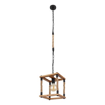 Globo 15691H - Hanglamp aan een koord VERNON 1xE27/60W/230V