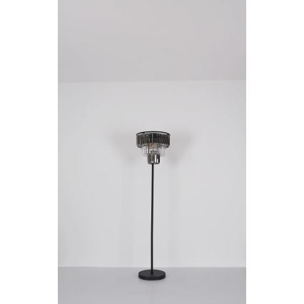 Globo - Staande Lamp 3xE27/40W/230V diameter 40 cm zwart