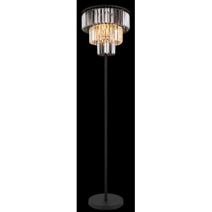 Globo - Staande Lamp 3xE27/40W/230V diameter 40 cm zwart