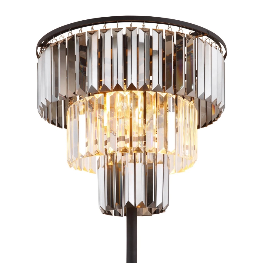 Globo - Staande Lamp 3xE27/40W/230V diameter 40 cm zwart