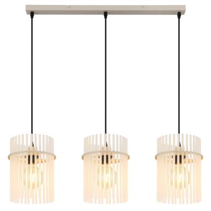 Globo - Suspension sur câble 3xE27/60W/230V