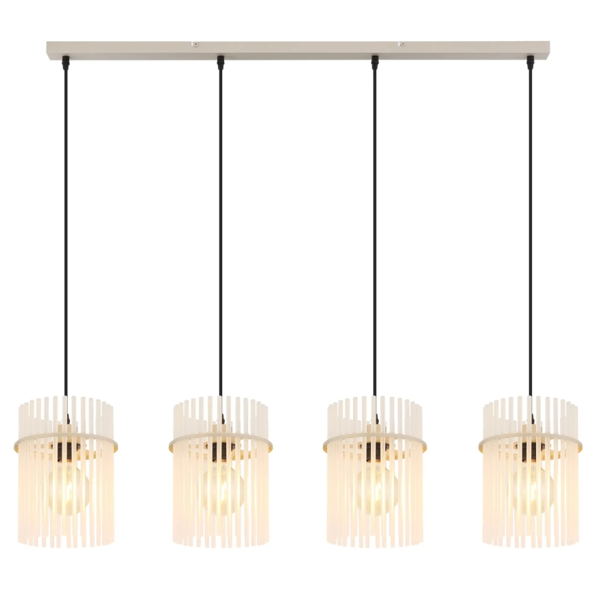 Globo - Hanglamp aan kabel 4xE27/60W/230V
