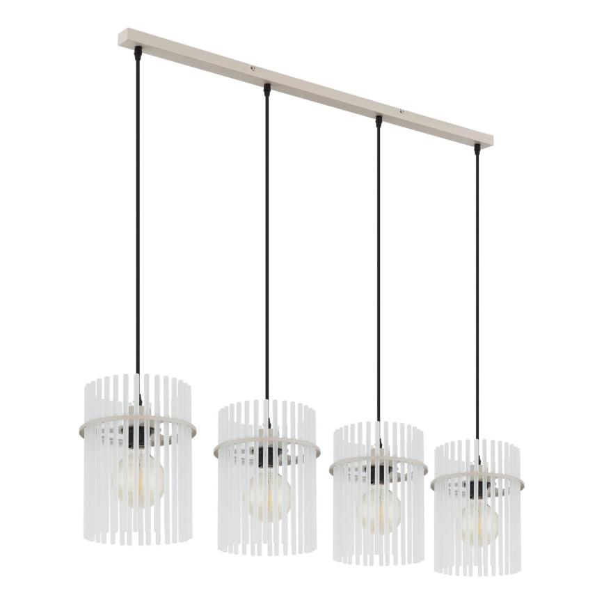 Globo - Lustre suspendu sur câble 4xE27/60W/230V