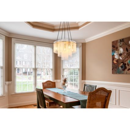 Globo - Hanglamp aan kabel 5xE27/60W/230V goud