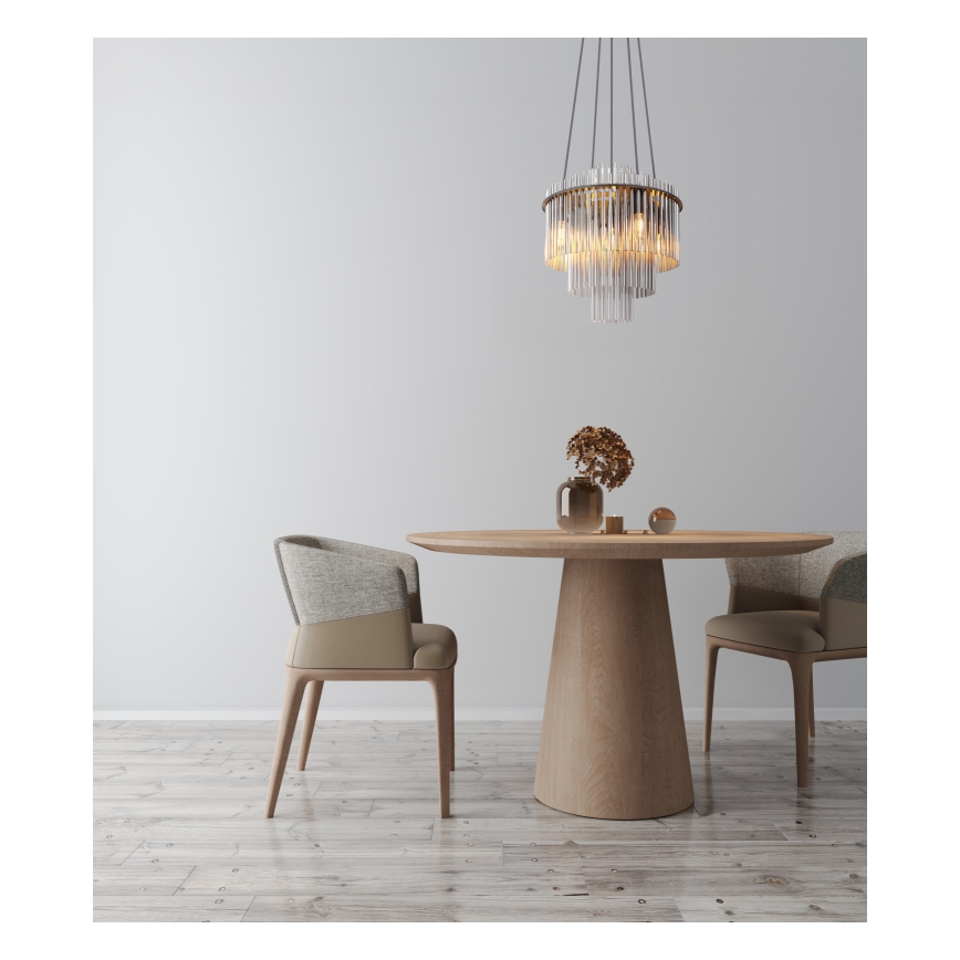 Globo - Hanglamp aan een koord 5xE14/40W/230V zwart