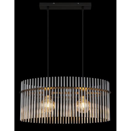 Globo - Hanglamp aan een koord 2xE27/60W/230V zwart