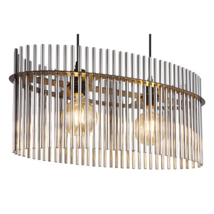 Globo - Hanglamp aan een koord 2xE27/60W/230V zwart