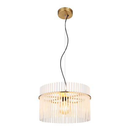Globo - Suspension filaire 1xE27/60W/230V d. 40 cm doré