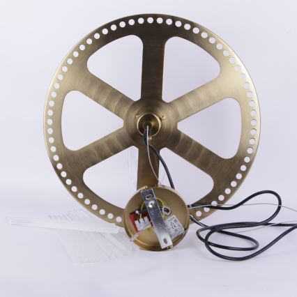 Globo - Suspension filaire 1xE27/60W/230V d. 40 cm doré
