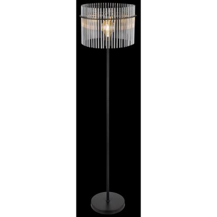 Globo - Staande lamp 1xE27/60W/230V zwart