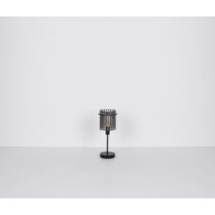Globo - Lampe de table 1xE27/60W/230V Ø 30 cm noire