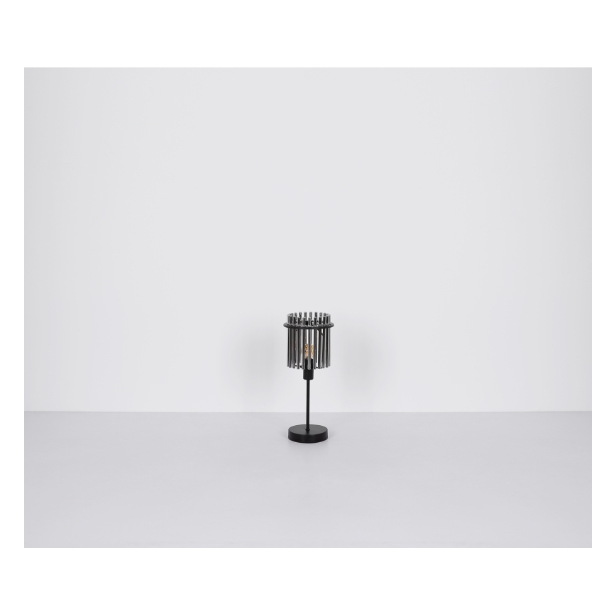 Globo - Tafellamp 1xE27/60W/230V Ø 30 cm zwart