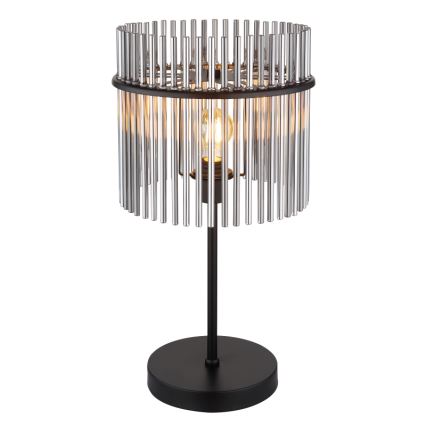 Globo - Tafellamp 1xE27/60W/230V Ø 30 cm zwart