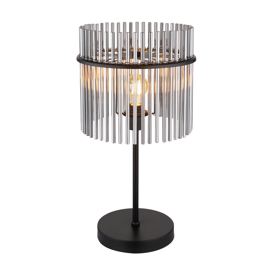 Globo - Tafellamp 1xE27/60W/230V Ø 30 cm zwart