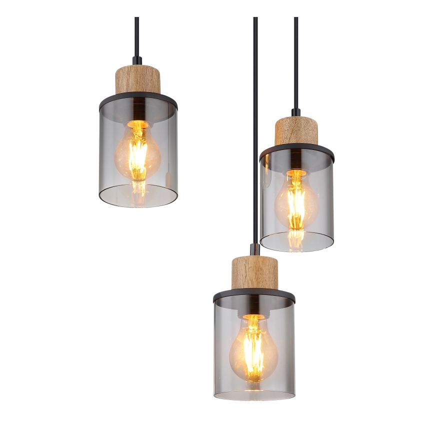 Globo - Hanglamp aan een koord 6xE27/15W/230V