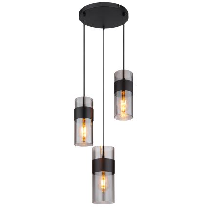 Globo - Hanglamp aan een koord 3xE27/60W/230V