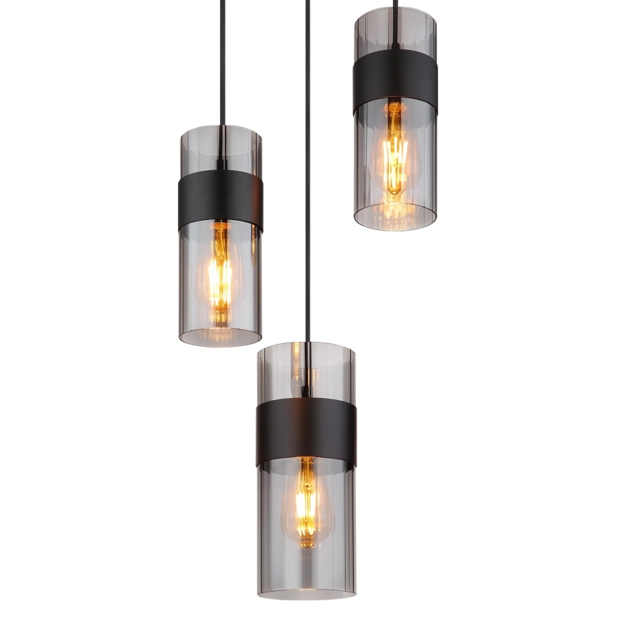 Globo - Hanglamp aan een koord 3xE27/60W/230V