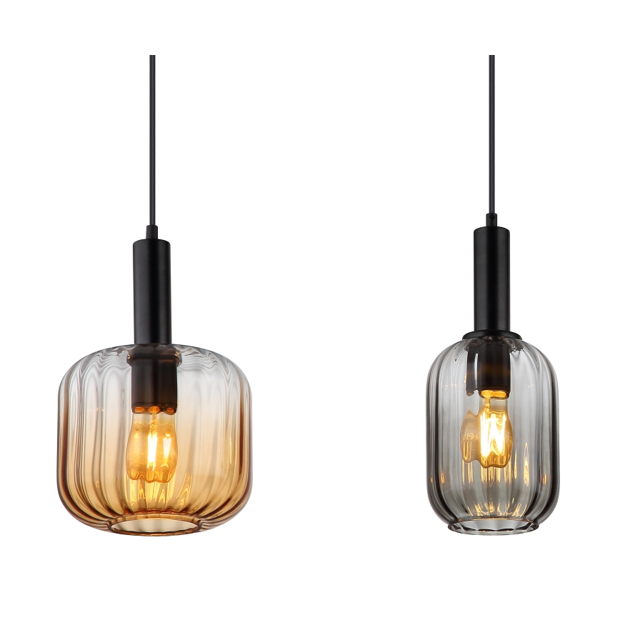 Globo - Suspension sur câble 4xE27/60W/230V