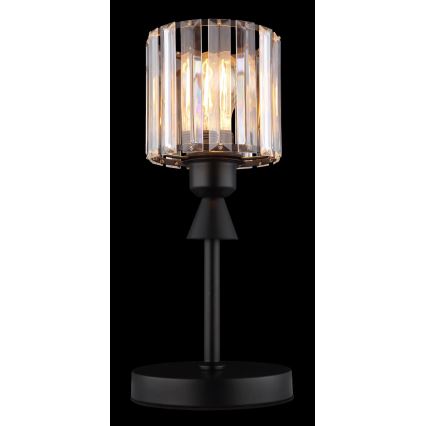 Globo - Lampe de table 1xE27/60W/230V d. 15 cm noir