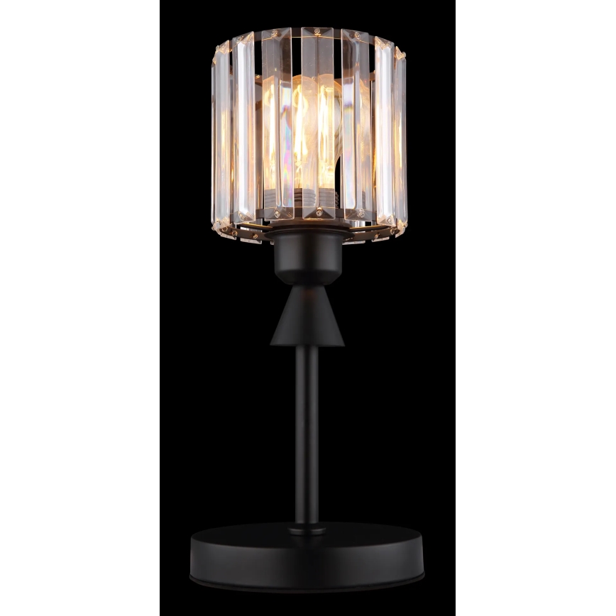 Globo - Lampe de table 1xE27/60W/230V d. 15 cm noir
