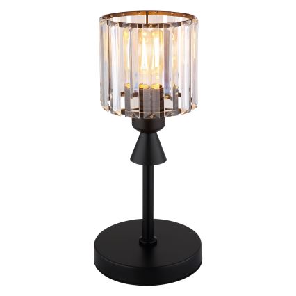 Globo - Lampe de table 1xE27/60W/230V d. 15 cm noir