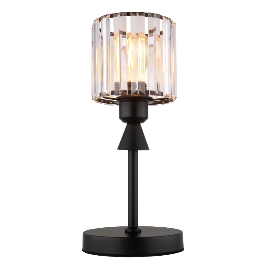 Globo - Lampe de table 1xE27/60W/230V d. 15 cm noir
