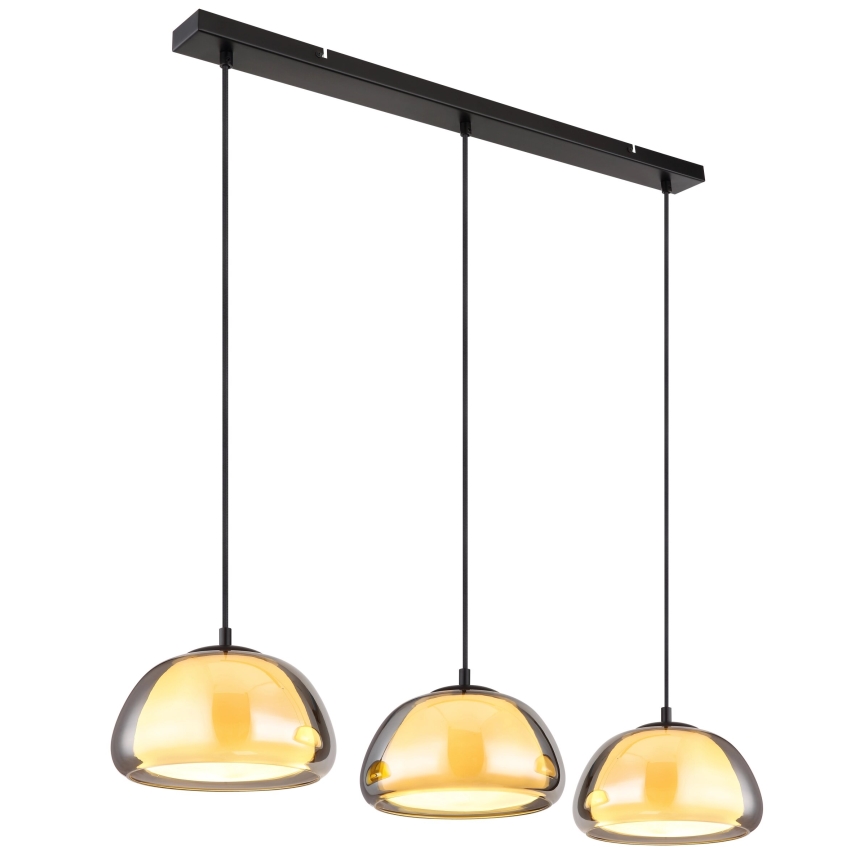 Globo - Suspension filaire 3xE14/40W/230V