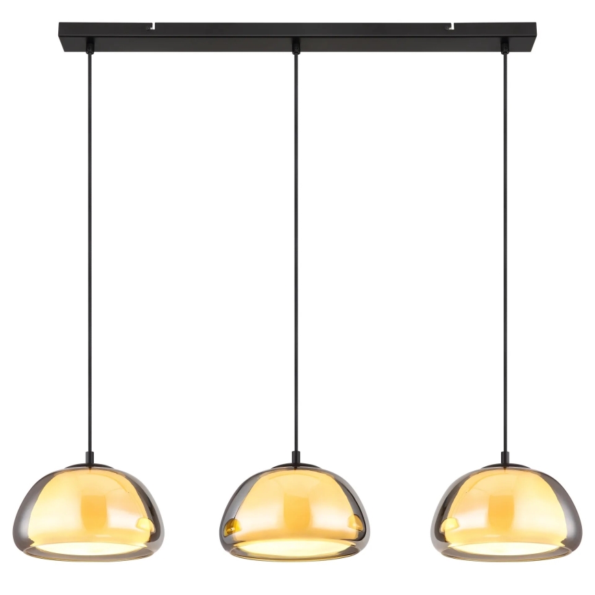 Globo - Suspension filaire 3xE14/40W/230V