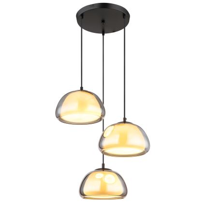 Globo - Suspension filaire 3xE14/40W/230V