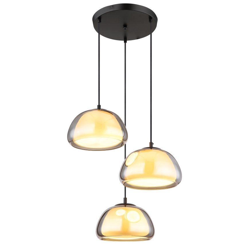 Globo - Suspension filaire 3xE14/40W/230V